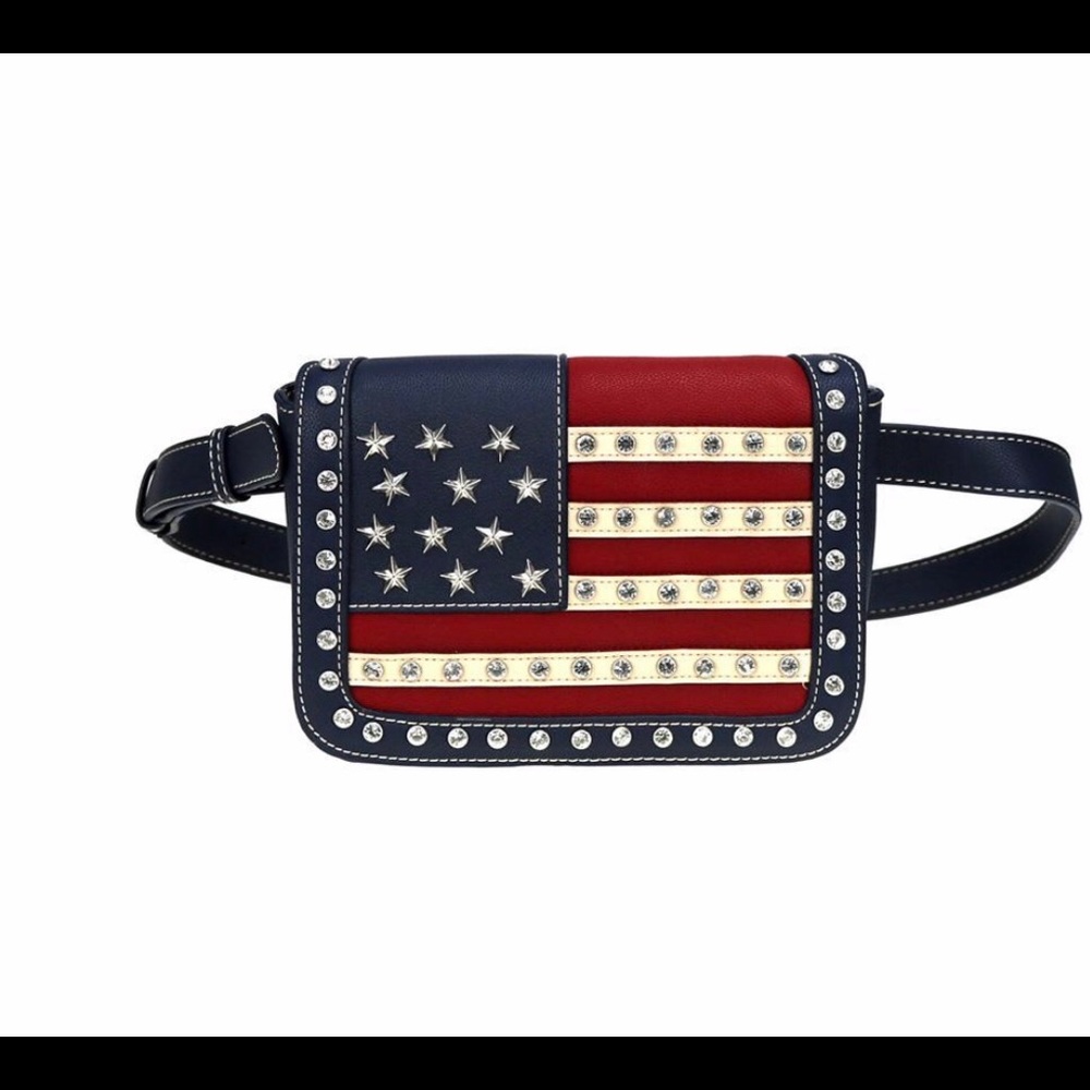 Montana West American Pride Collection Fanny Pack - Picture 1 of 6